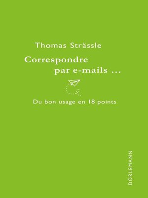 cover image of Correspondre par e-mails...